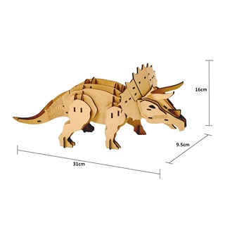 Dinosaurios 3D Triceratops 55Pz